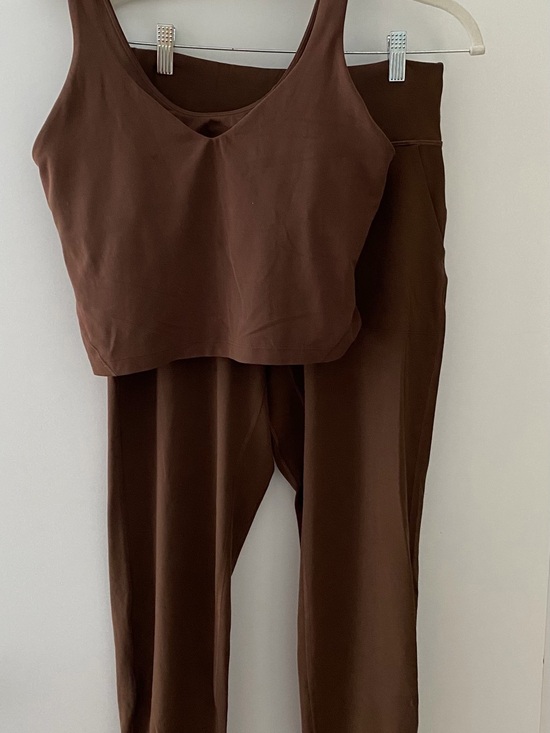 lululemon athletica Other - Women’s Java Brown Align Top and Jogger Set